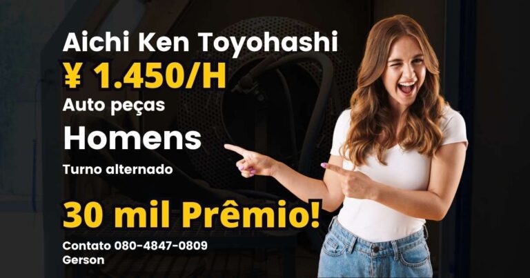 Vaga De Trabalho Em Toyohashi